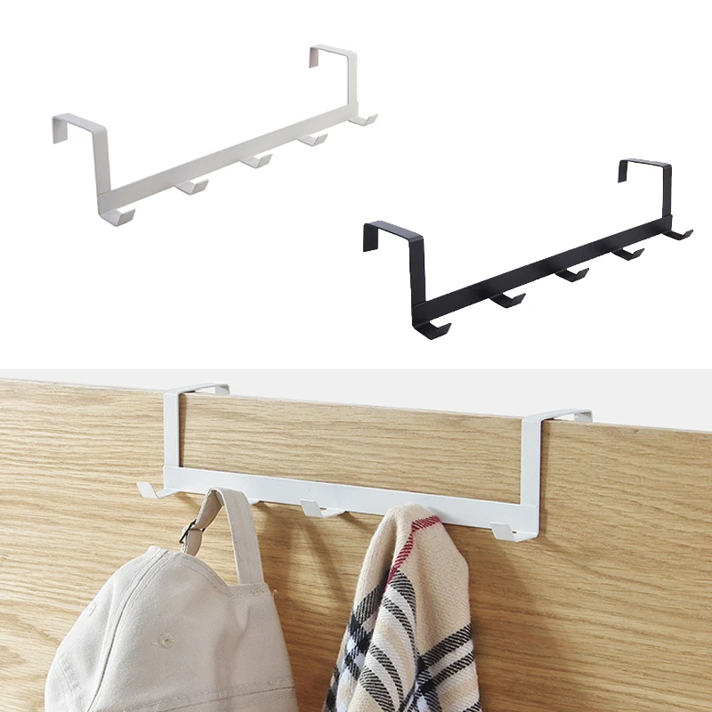 Kitchen Uncle - Crochets sur la porte, 5 crochets,