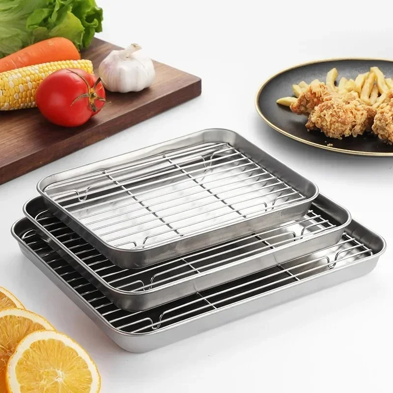 Kitchen Baking Rack - Plateau de cuisson en acier inoxydable