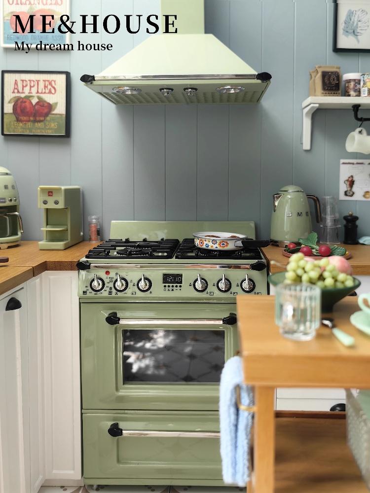 Kitchen Uncle - Mini fourneau en métal pour maison