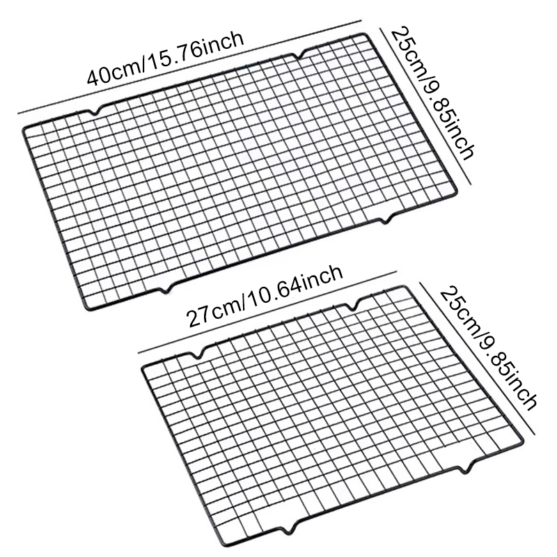1/2 pièces Grille de refroidis - Kitchen Baking Rack avis et prix