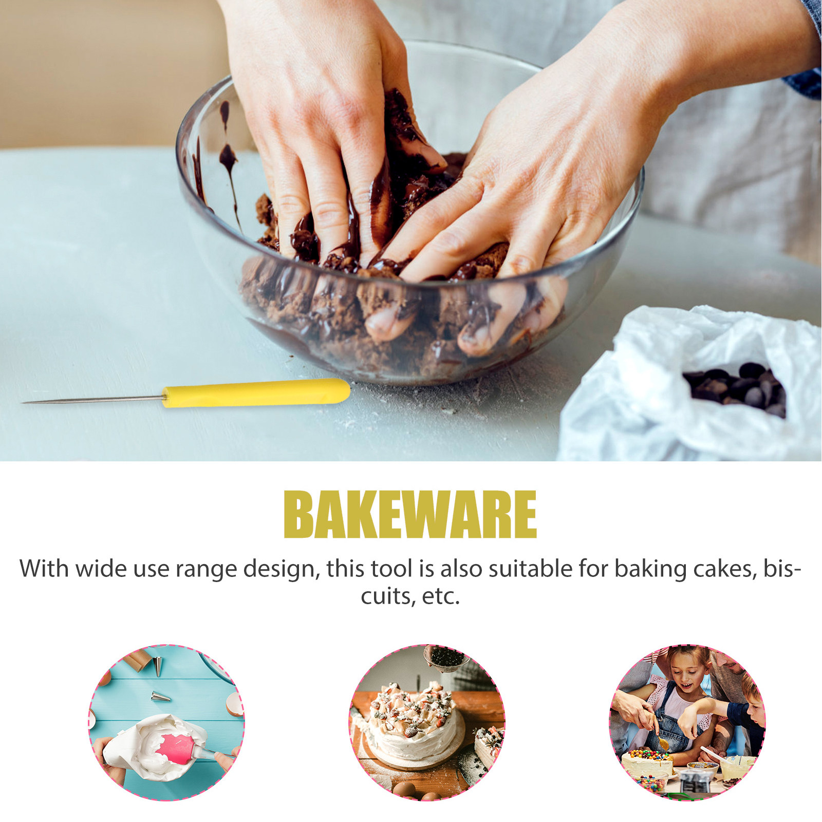 Ensemble de 4 aiguilles à sucr - Baking Kitchen Set avis et prix