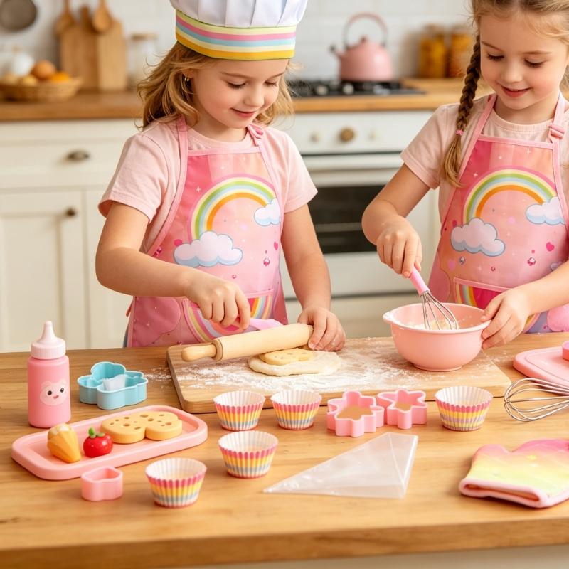 Ensemble tablier cuisson pour  - Kitchen Kids Baking Set avis et prix