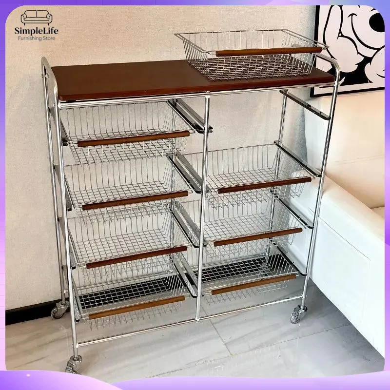 Chariot de cuisine rétro à rou - Kitchen Baking Cart avis et prix