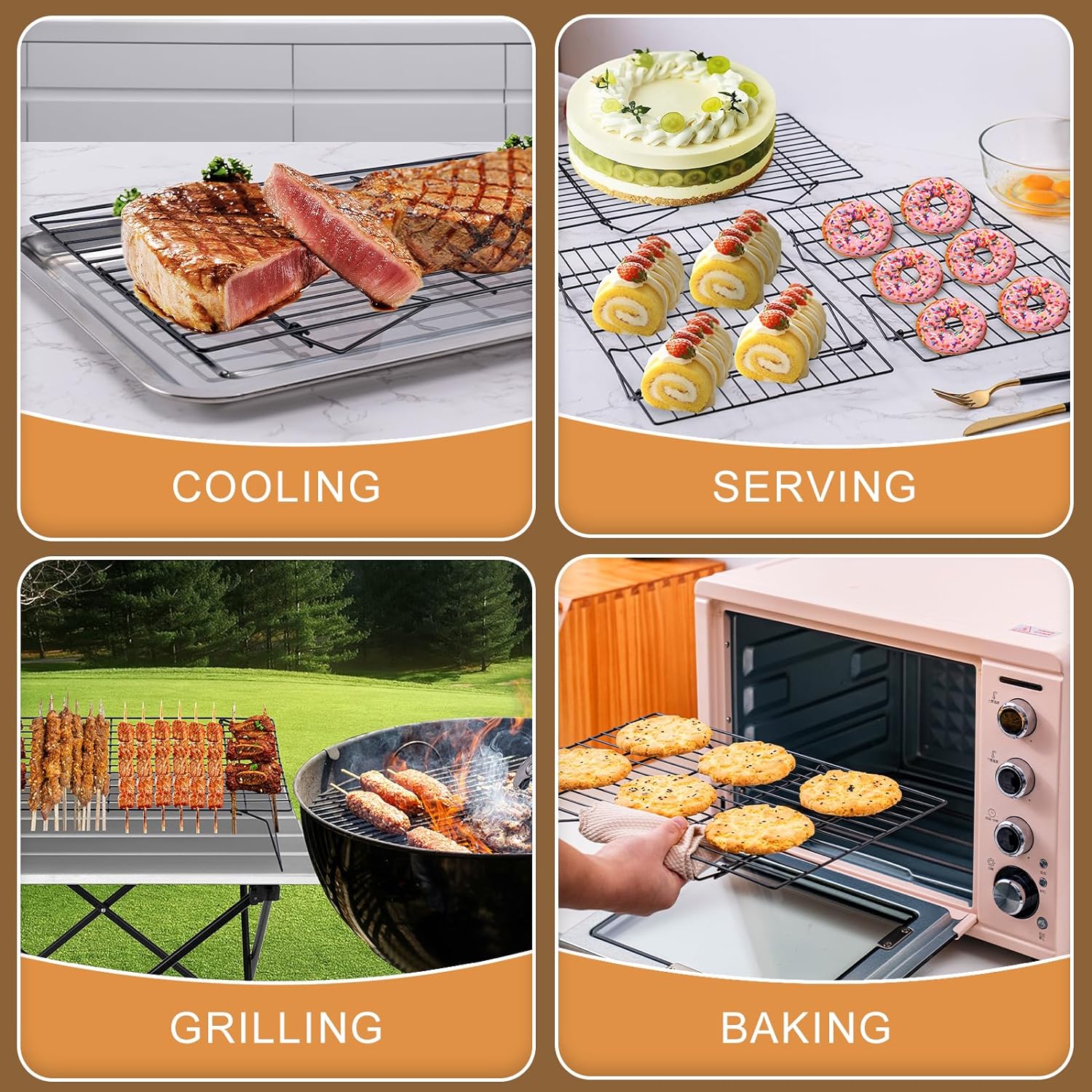 Supports de refroidissement à  - Kitchen Baking Rack avis et prix