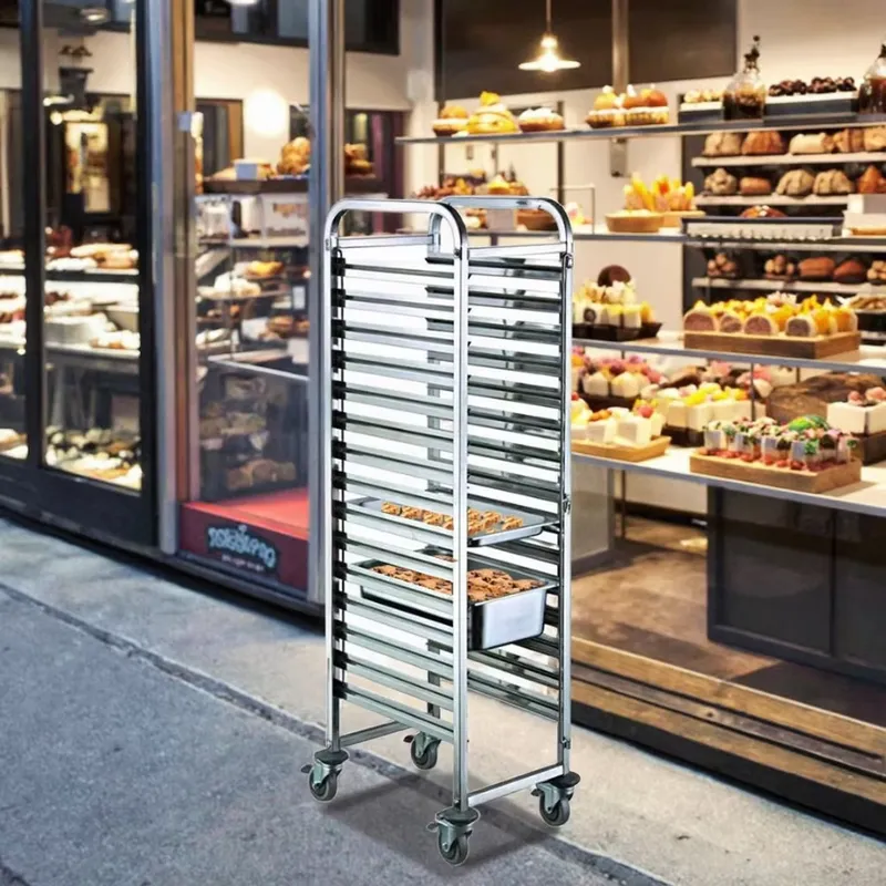 Chariot à 4 roues robuste en a - Kitchen Baking Cart avis et prix