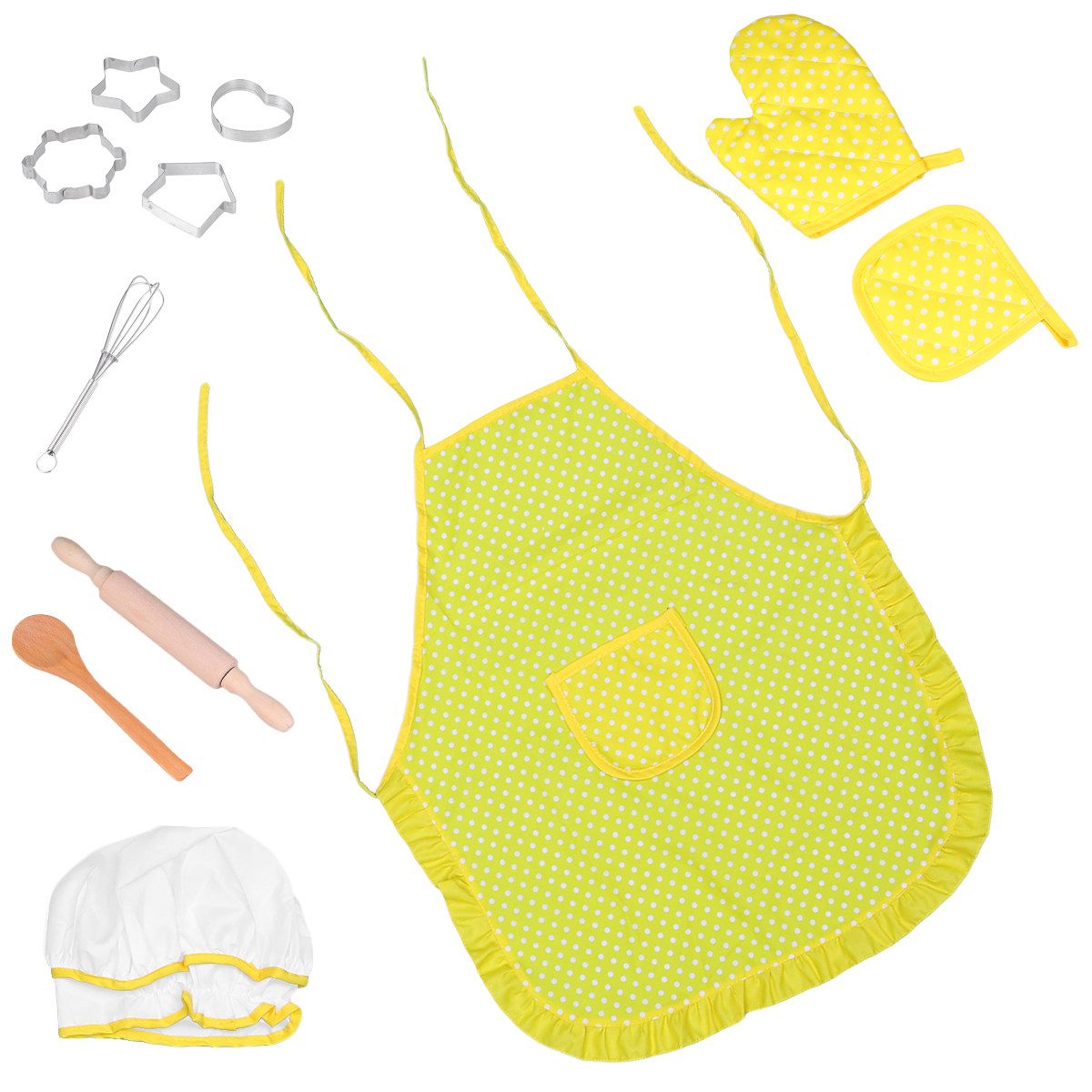 Ensemble de 11 tabliers de cui - Kitchen Kids Baking Set avis et prix