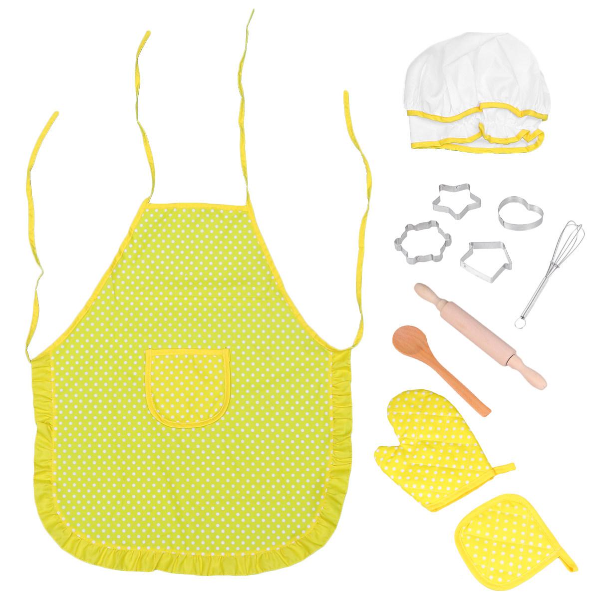Ensemble de 11 tabliers de cui - Kitchen Kids Baking Set avis et prix