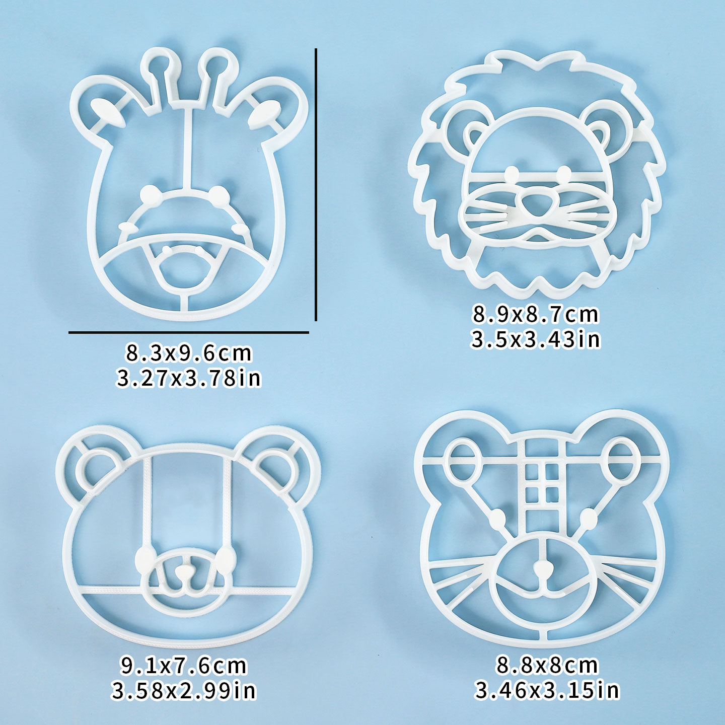 Ensemble de 4 emporte-pièces p - Baking Kitchen Set avis et prix
