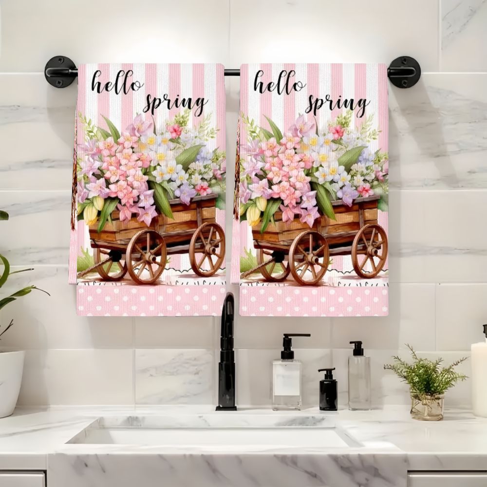 Lot de 2 serviettes de cuisine - Kitchen Baking Cart avis et prix
