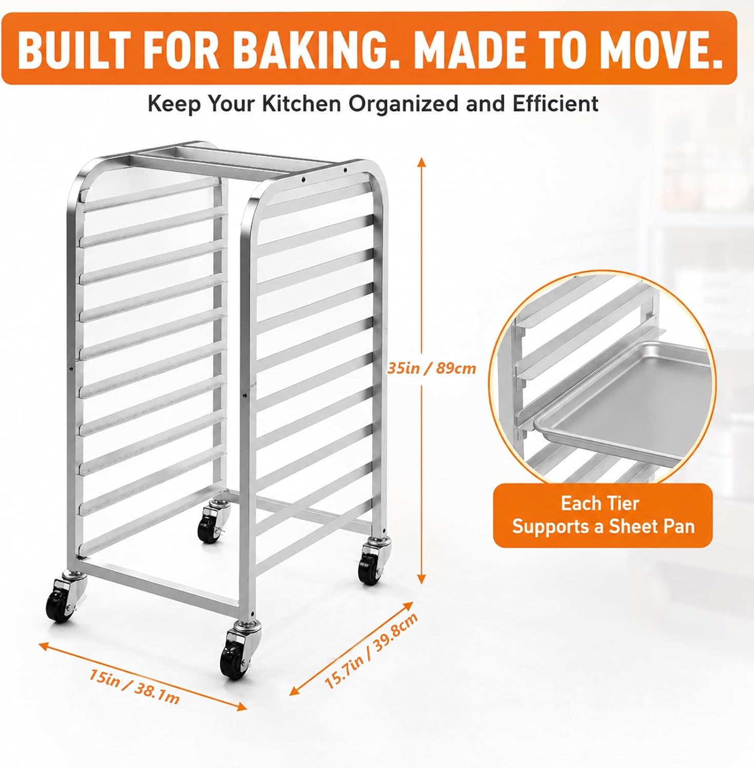 Chariot de refroidissement mob - Kitchen Baking Cart avis et prix